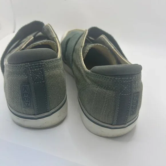 KEEN Elsa III Gore Green Cross-Strap Slip-On Shoes green Size 9 - Picture 7 of 9